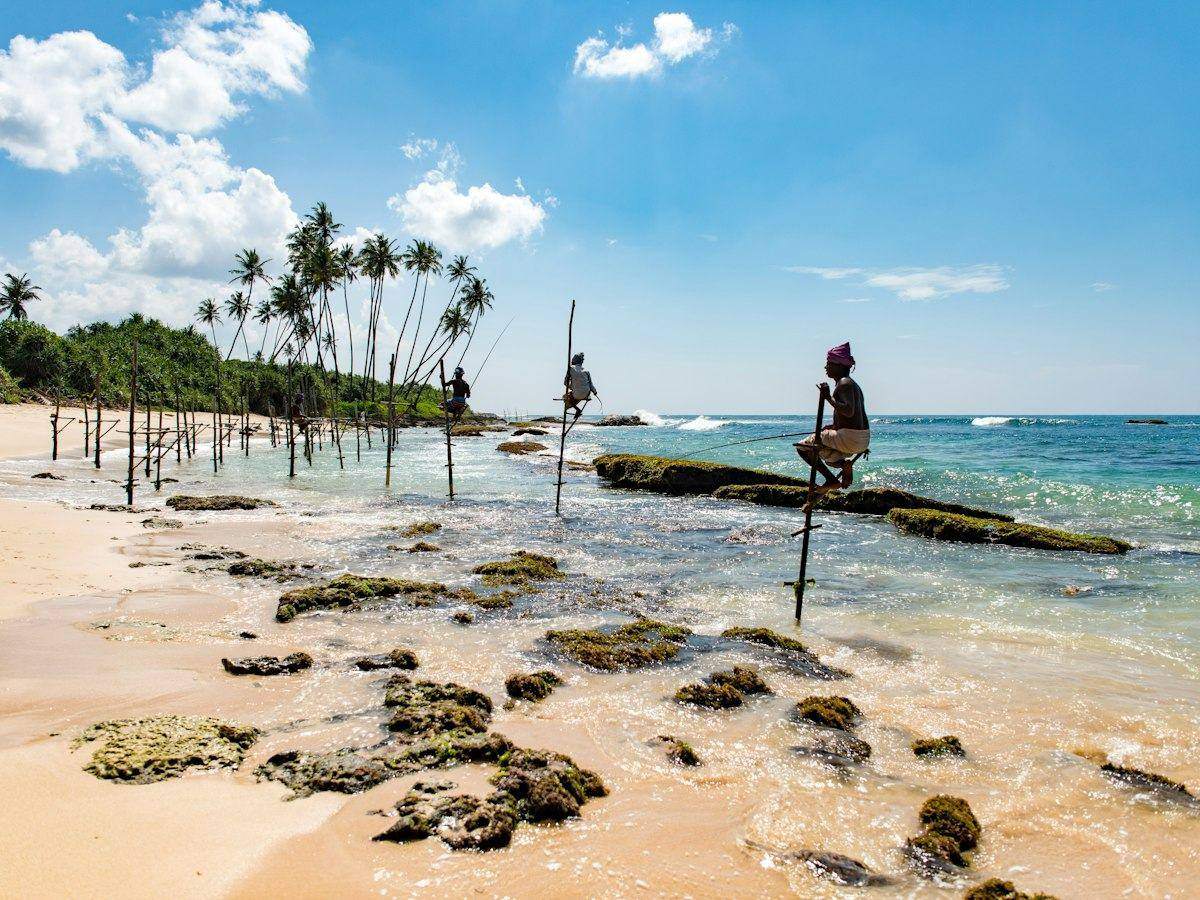 Stilt fishermen
