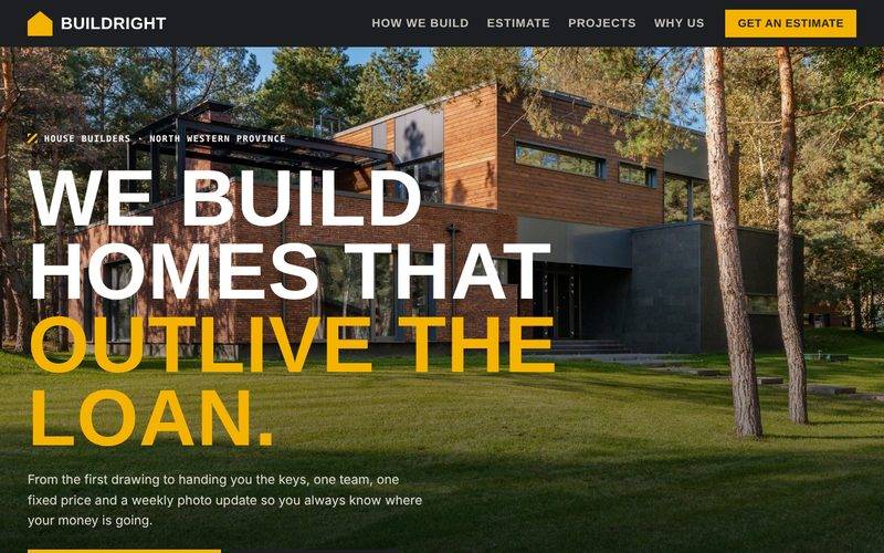 Preview of the BuildRight design
